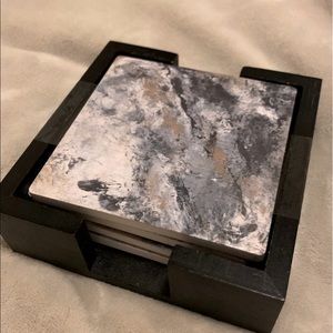 Marble coasters